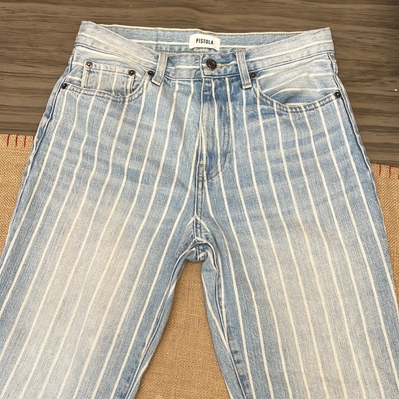 PISTOLA STRIPED JEANS 27 - Picture 3 of 16